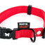 Martin Halsband Verstelbaar Nylon Rood