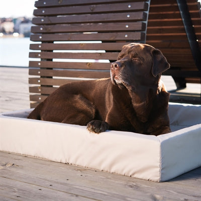 Bia Bed Outdoor Hoes Hondenmand Taupe