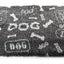 Martin Vetbed Dog Print Grijs / Wit Gerecycled