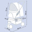 Trixie Hondenbuggy Zwart