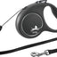 Flexi Rollijn Black Design Cord Zwart