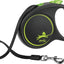 Flexi Rollijn Black Design Tape Groen