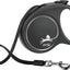 Flexi Rollijn Black Design Tape Blauw