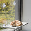 Trixie Kattenmand Hangmat Raam Velours Grijs