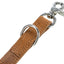 Trixie Hondenriem Rustic Heartbeat Verstelbaar Vetleer Bruin