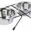 Trixie Voer / Waterbak-Set Rvs / Metaal