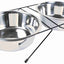 Trixie Voer / Waterbak-Set Rvs / Metaal
