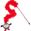 Rosewood Kattenhengel Gestreepte Pinguin Met Veer