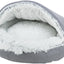 Trixie Hondenmand Donut Harvey Grijs / Wit-Zwart