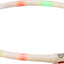 Trixie Lichtgevende Halsband Hond Usb Siliconen Oplaadbaar Meerkleurig