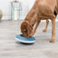 Trixie Slowfeeding Rocking Bowl Kunststof / Tpr Grijs / Blauw
