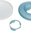 Trixie Slowfeeding Rocking Bowl Kunststof / Tpr Grijs / Blauw