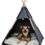 Trixie Schuilplaats Tipi Vilt Antraciet