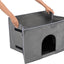 Trixie Hondenmand Huis Harvey Met Trap Grijs / Wit