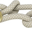 Trixie Soft Rope Hondenriem Verstelbaar Grijs / Lichtgrijs