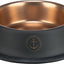 Trixie Be Nordic Voer / Waterbak Rvs / Rubber Zwart / Brons