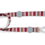 Morso Hondenriem Gerecycled Skyline Rood / Roze