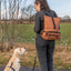 Trixie Rolltop Rugtas Met Heuptas Met Riem Roest