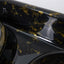 Savic Butler Voerbak En Drinkbak Met Plateau Marble Zwart / Goud