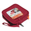 Zolux Bvk 2In1 Opvouwbare Voerbak En Drinkbak Rood