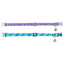 Trixie Halsband Kat Waves Assorti
