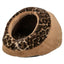 Trixie Kattenmand Iglo Leo  Soft Pluche Bruin / Panterprint