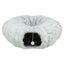 Trixie Harvey Pluche Speeltunnel / Donut Wit / Grijs