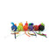 Happy Pet Tabby Patch Glitterbal Met Ratel En Veren