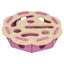 Trixie Hole'n'roll Bloem Vilt Roze / Beige
