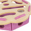 Trixie Hole'n'roll Bloem Vilt Roze / Beige