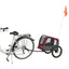 Trixie Hondenfietskar Grijs / Rood