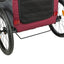 Trixie Hondenfietskat Grijs / Rood