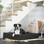 Bia Bed Kunstleer Hoes Hondenmand Zwart